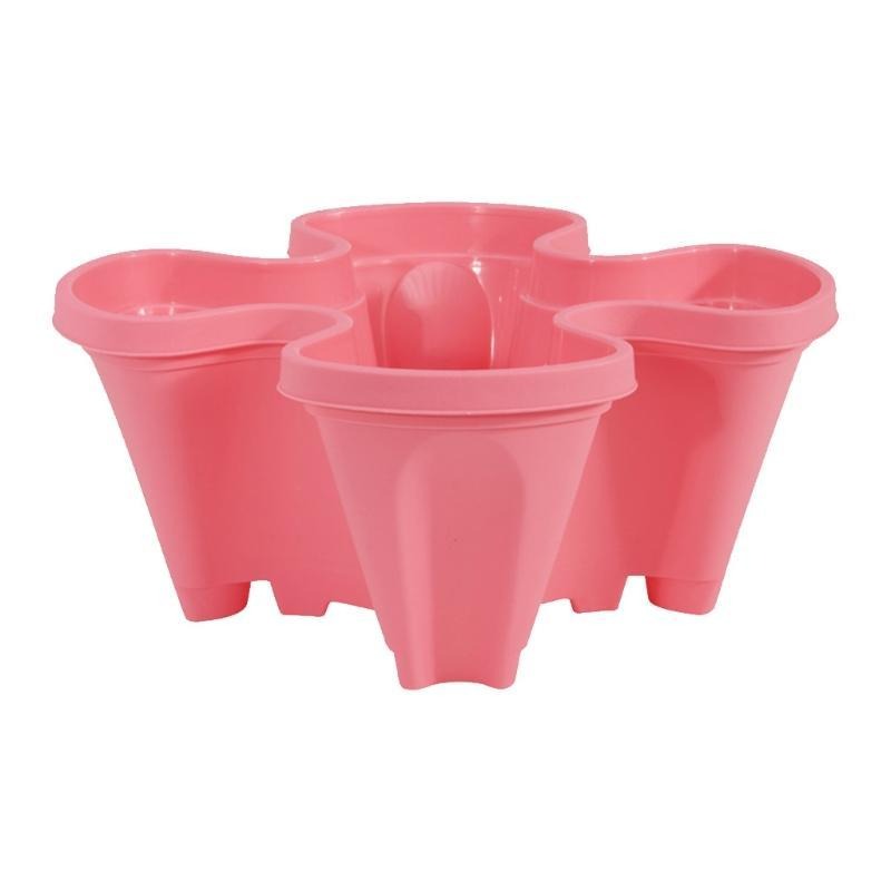 Ruimtebesparende stapelbare plantenpotten