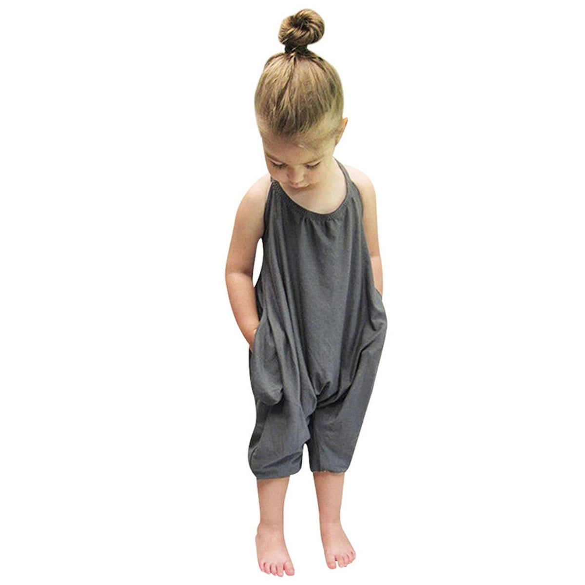 Meisjes halter jumpsuit