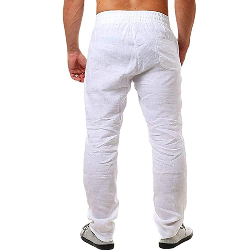 Lukas linnen pantalon voor heren