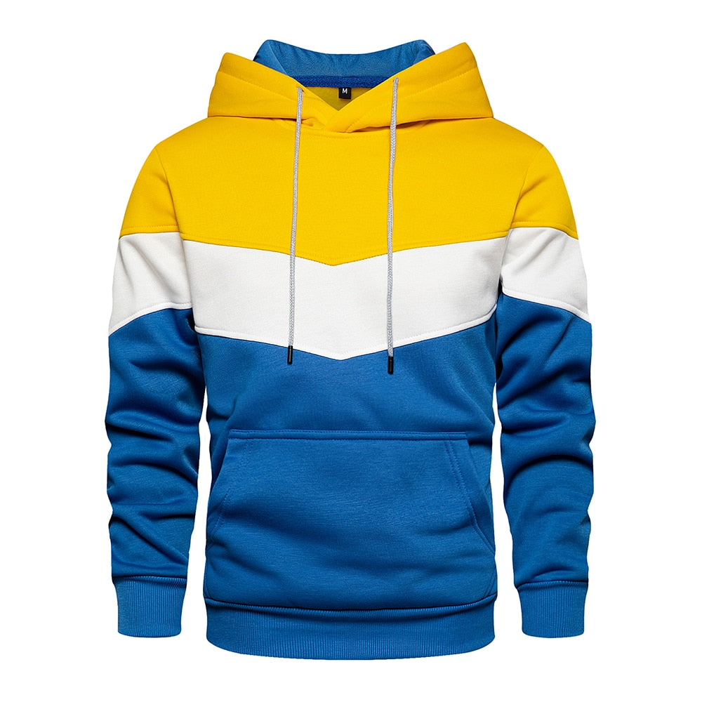Heren hoodie van katoen-polyester-mix