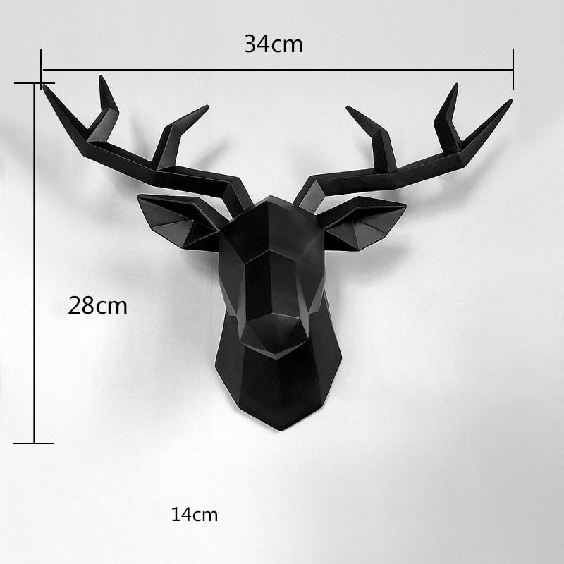 Hertendecoratie 3D Reindeer