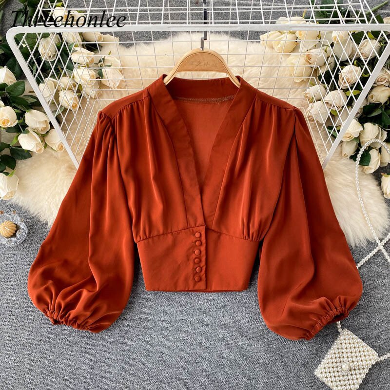 Satijnen blouse voor dames – Noor