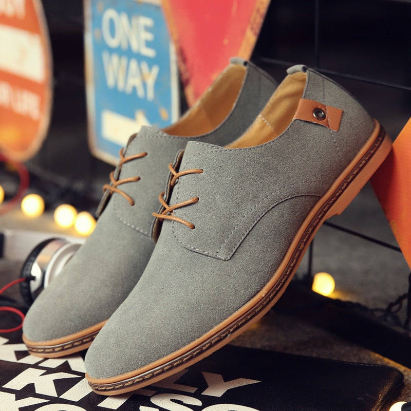 Klassieke herenveterschoenen in Oxfordstijl