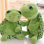 Zachte pluchen schildpadknuffel met realistisch ontwerp