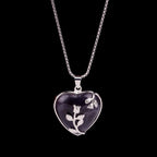 Loving heart – hart hanger van kwarts kristal