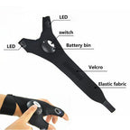Verlichte handschoen Universal