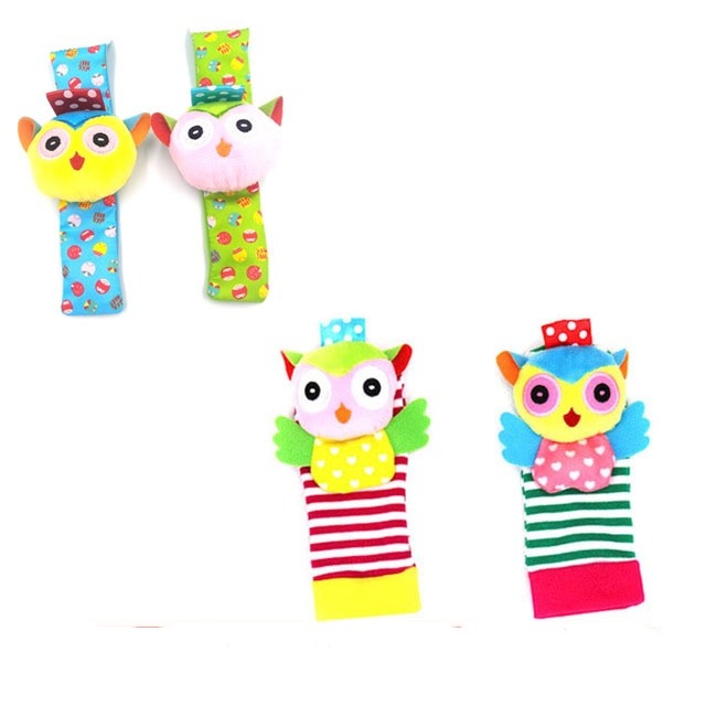 Sensorische rammelaarset voor baby's