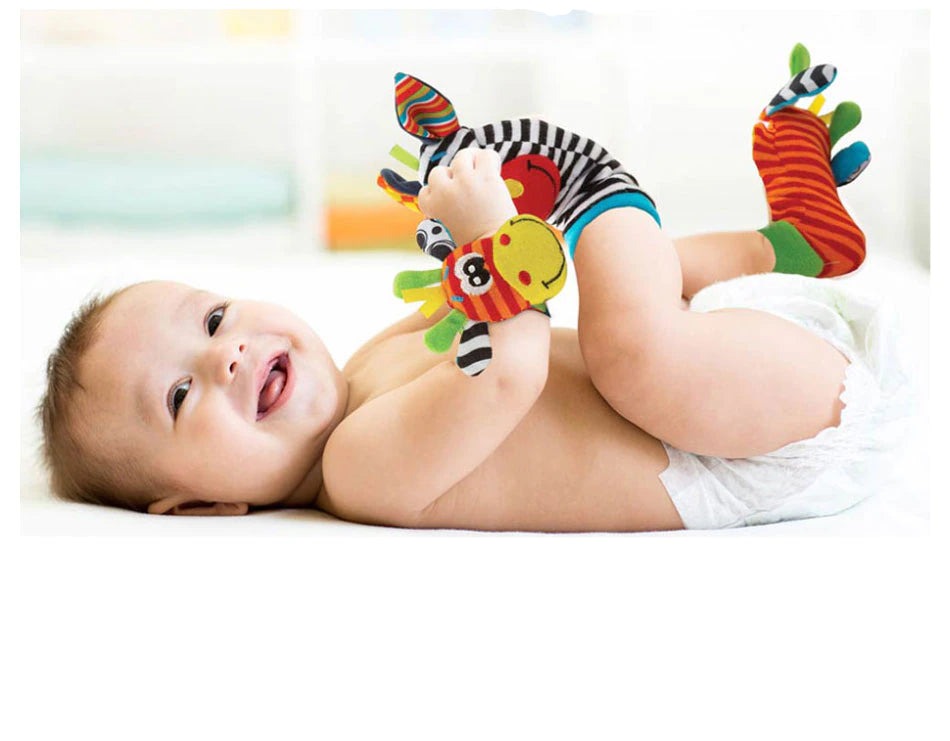 Sensorische rammelaarset voor baby's