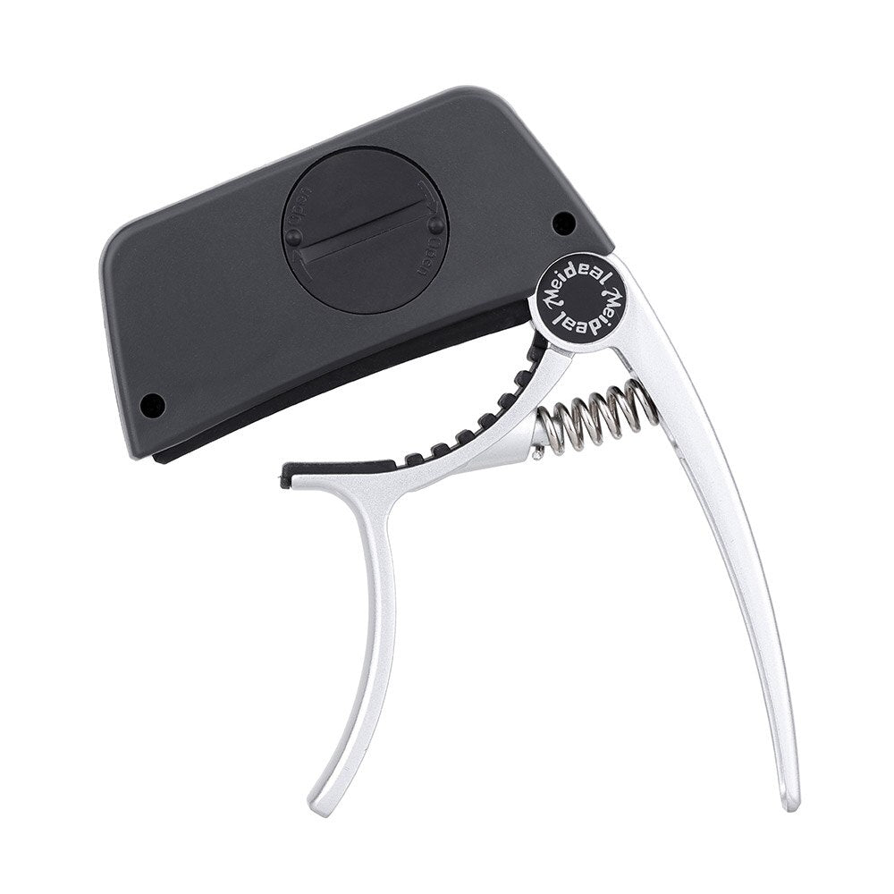 2-in-1 gitaar capo & tuner