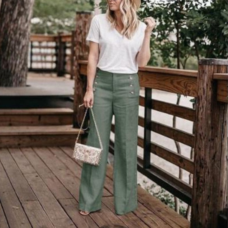 Linnen broek voor dames – Liva