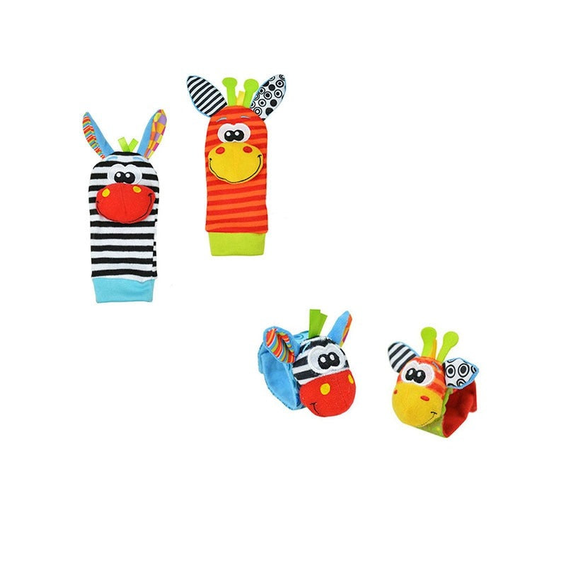 Sensorische rammelaarset voor baby's