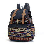 Bohemian bag – vintage rugzak