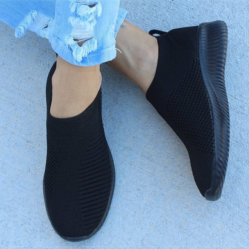 Platte damessneakers Patty