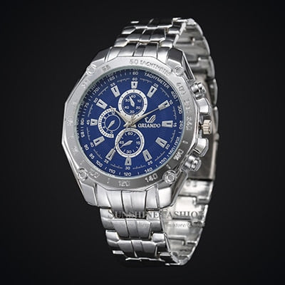 Zakelijk herenhorloge Silver