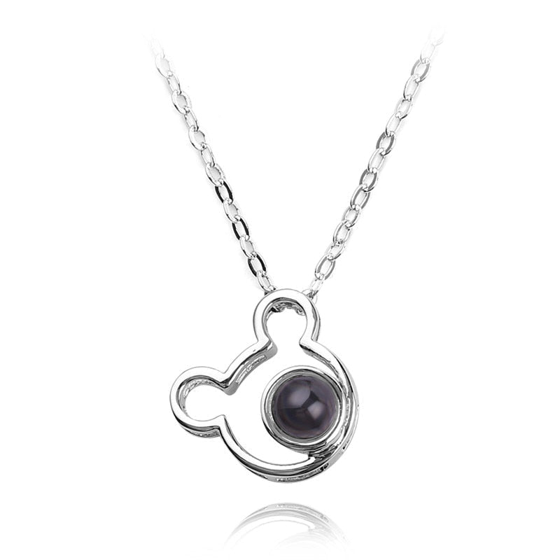 I love U necklace – projectie hanger