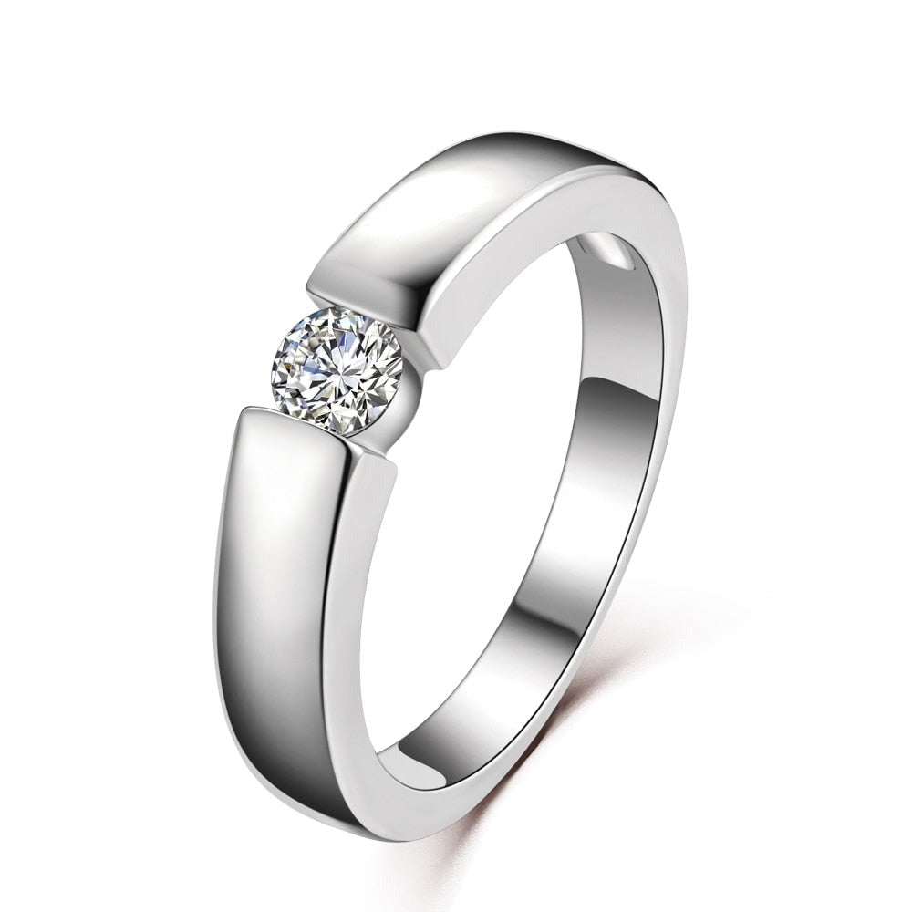 Klassieke ring Diamant love