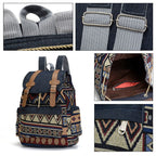 Bohemian bag – vintage rugzak