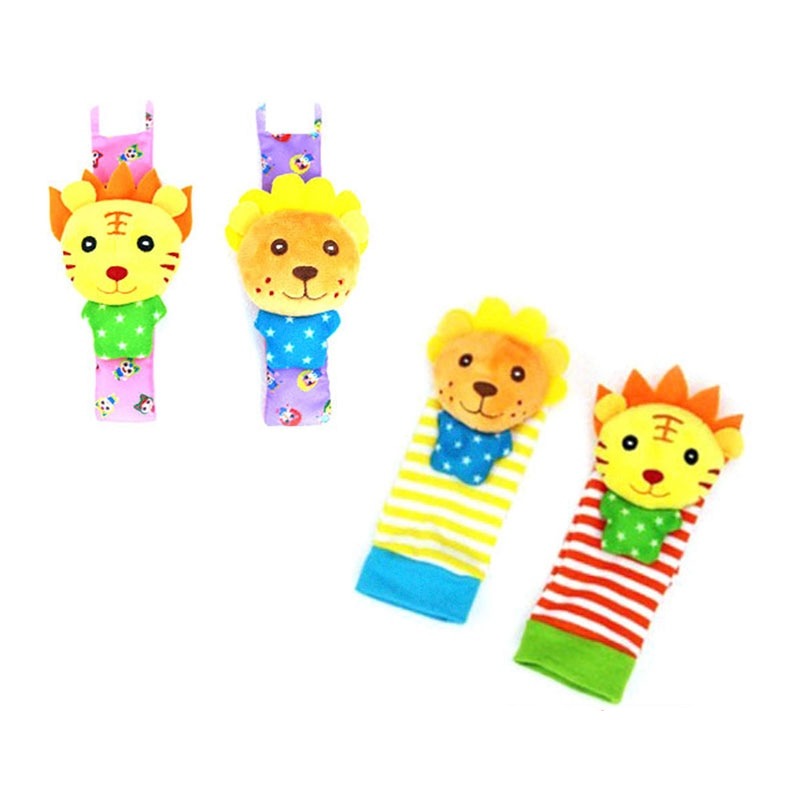 Sensorische rammelaarset voor baby's