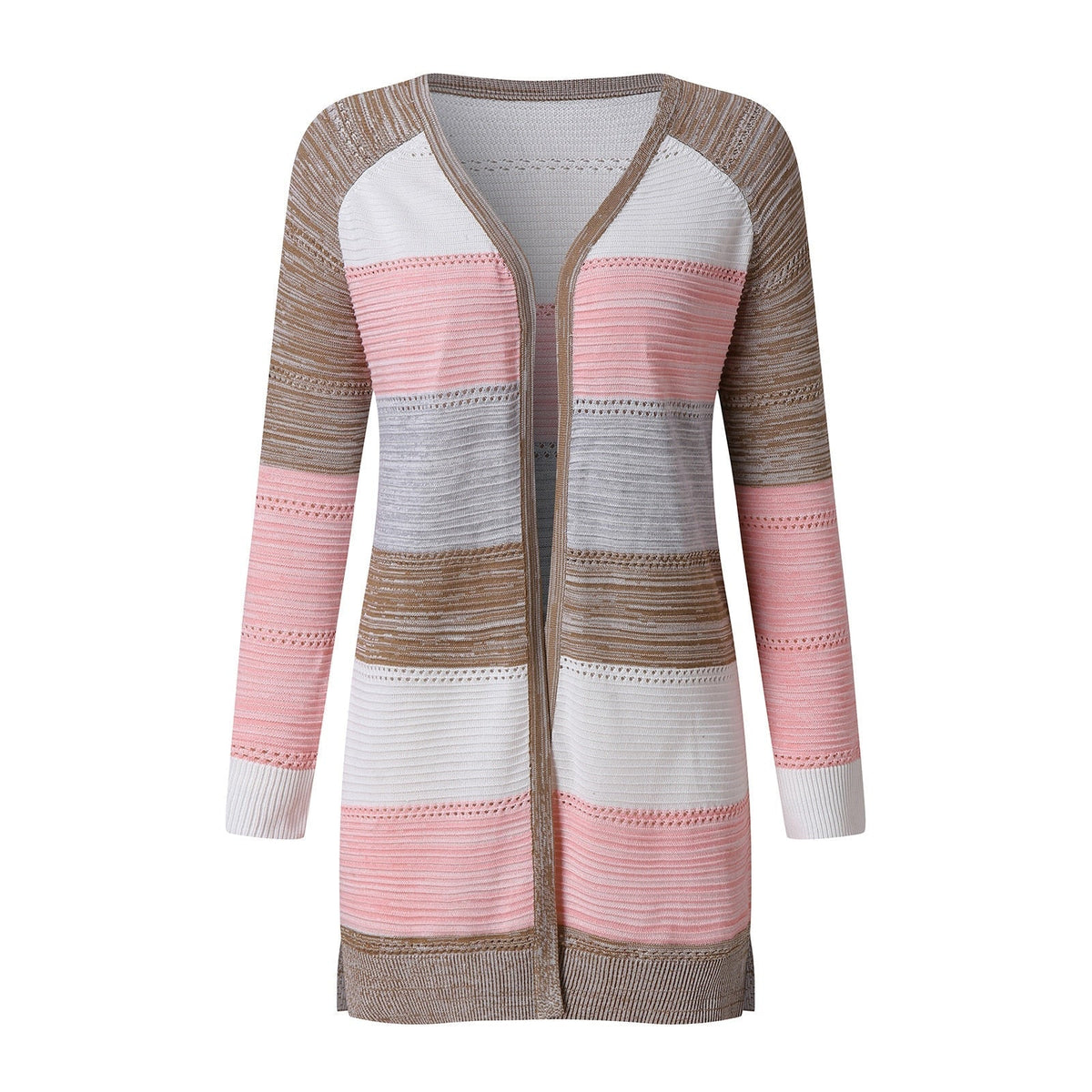 Vest met maattabel