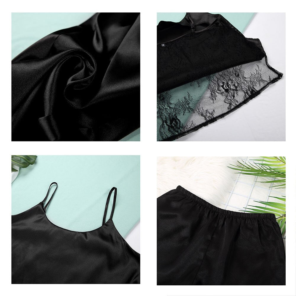 Pyama met lange broek en top voor dames