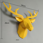 Hertendecoratie 3D Reindeer — afbeelding 7