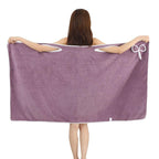 Absorberende badhanddoek Dry Robe — afbeelding 3