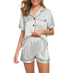 Satijnen pyjama voor dames — afbeelding 2