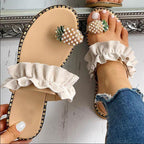 Sandalen met comfortzool