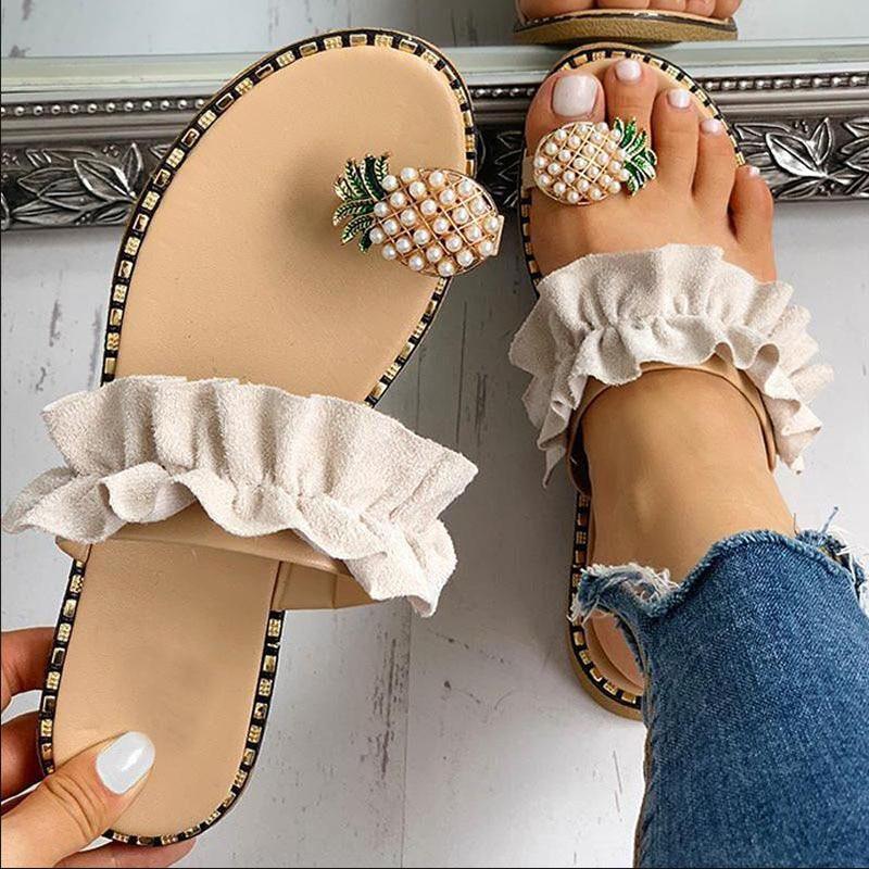 Sandalen met comfortzool