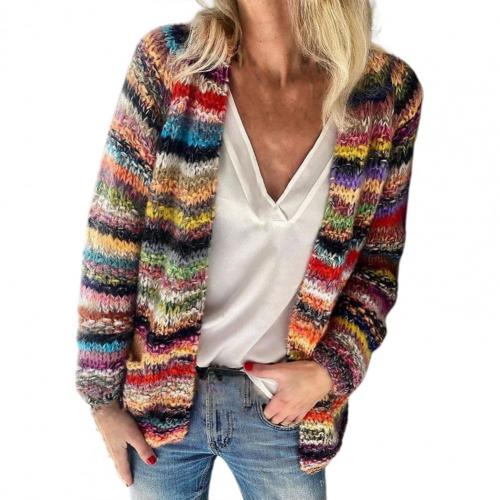 Stijlvol dames regenboogvest