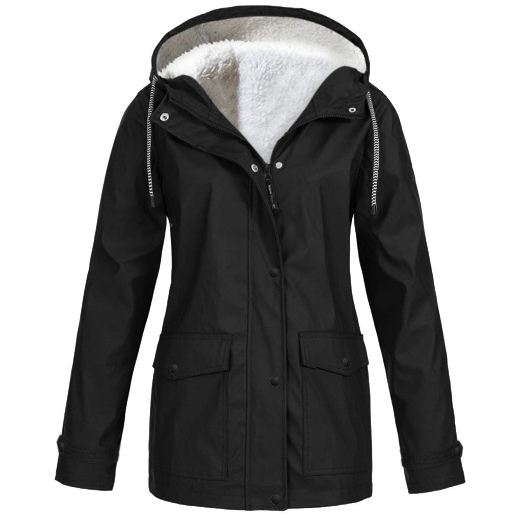 Jeanne outdoor jacket – winddicht & zacht gevoerd