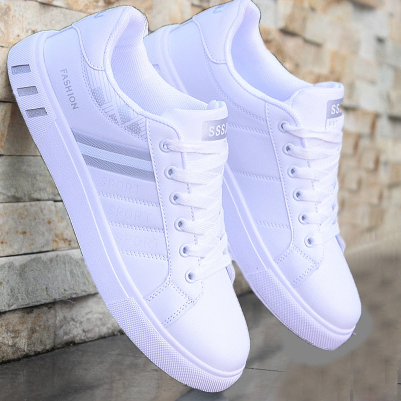 Casual herensneakers met zachte binnenzool