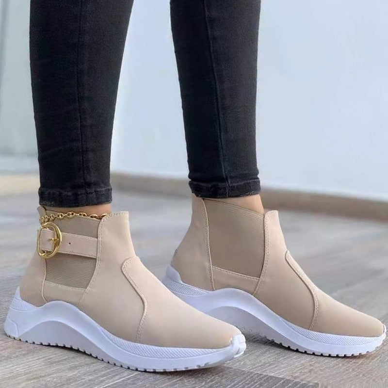 Sportieve hoge schoen voor dames