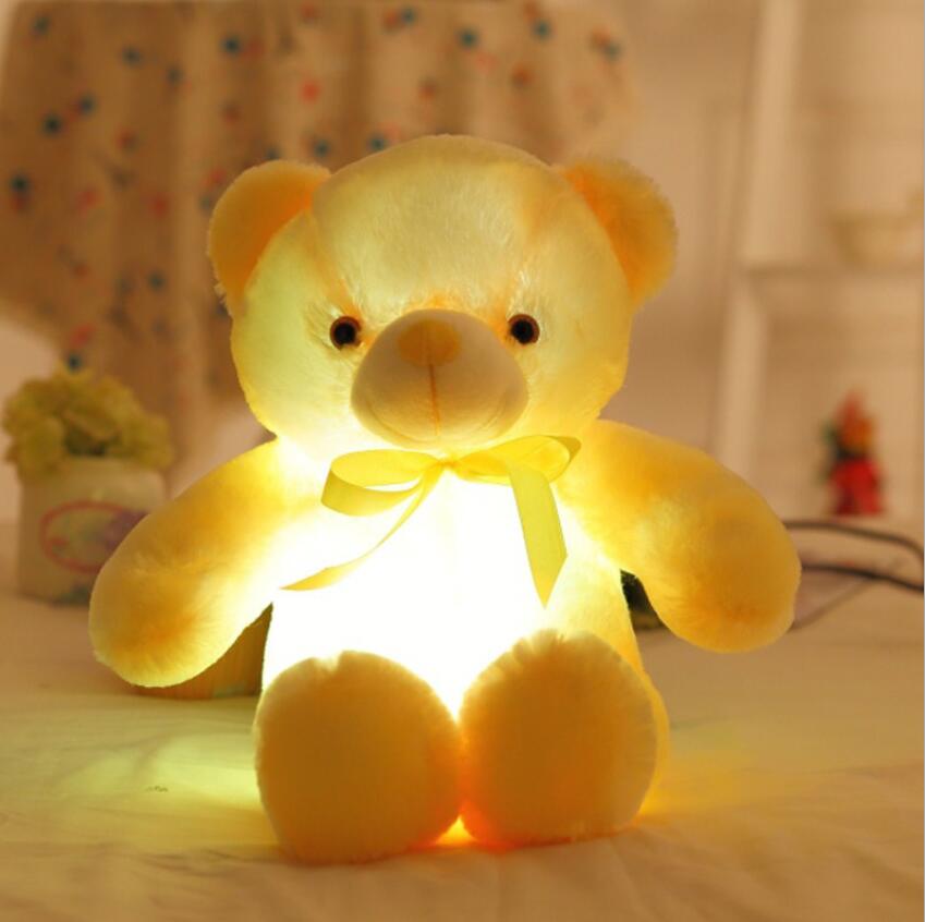 Pluchen beer Glowing Cutie