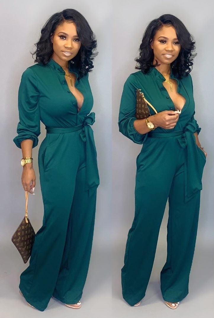 Lange mouwen jumpsuit