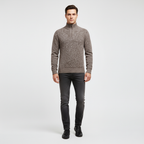 Halve-Zipper trui