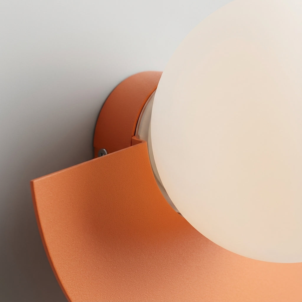 Halfronde wandlamp – Noor