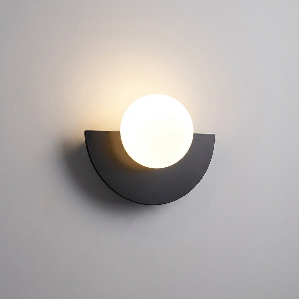 Halfronde wandlamp – Noor