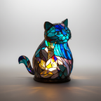 Mozaïeklamp dierenkop