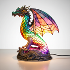 Mozaïeklamp dierenkop