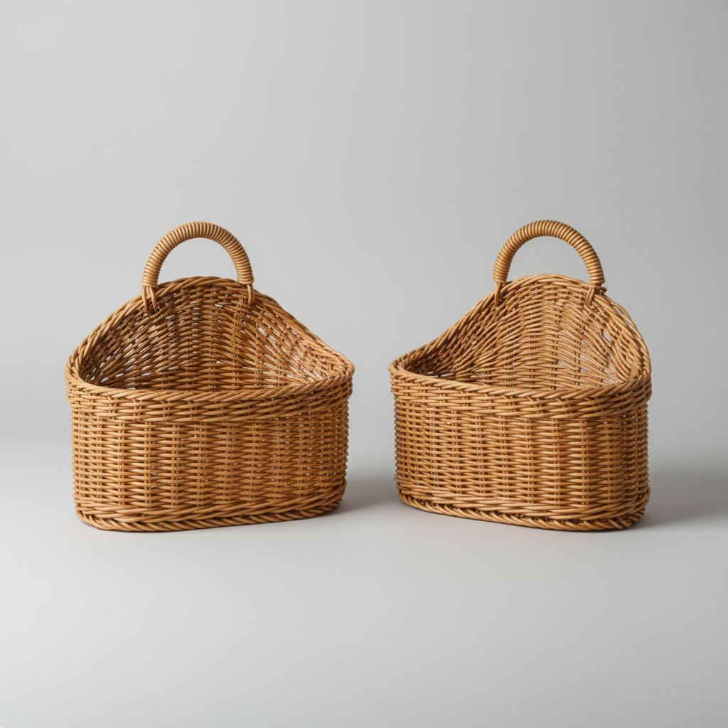 Wandmand set met handvat