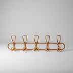 Handgeweven rotan wandhaken