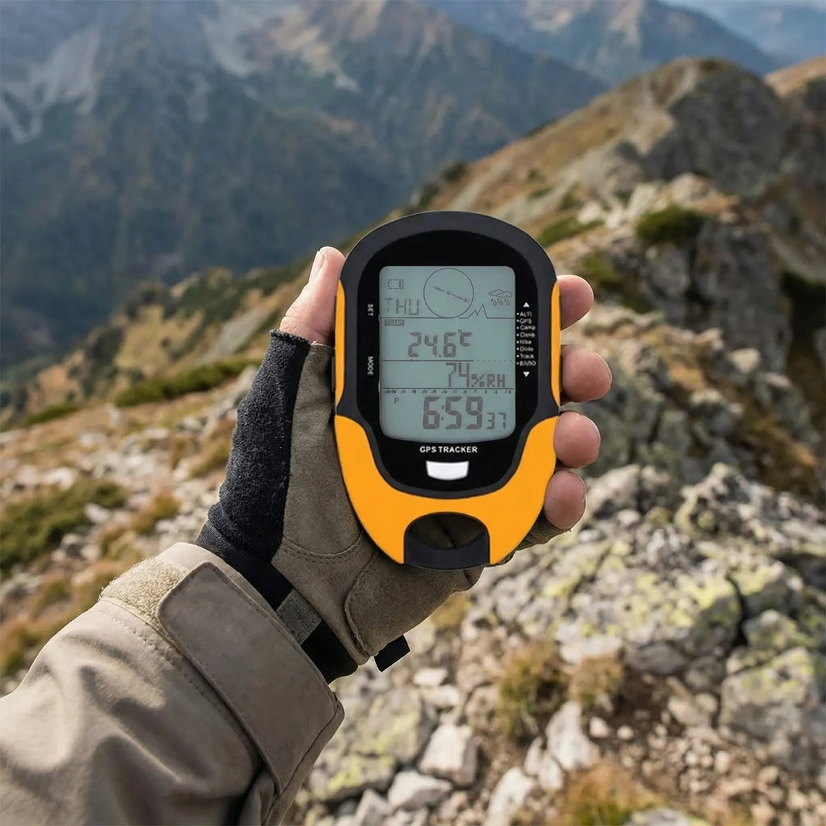 Draagbare gps-navigatieontvanger