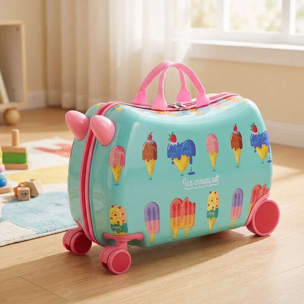 Hardshell kinder reiskoffer