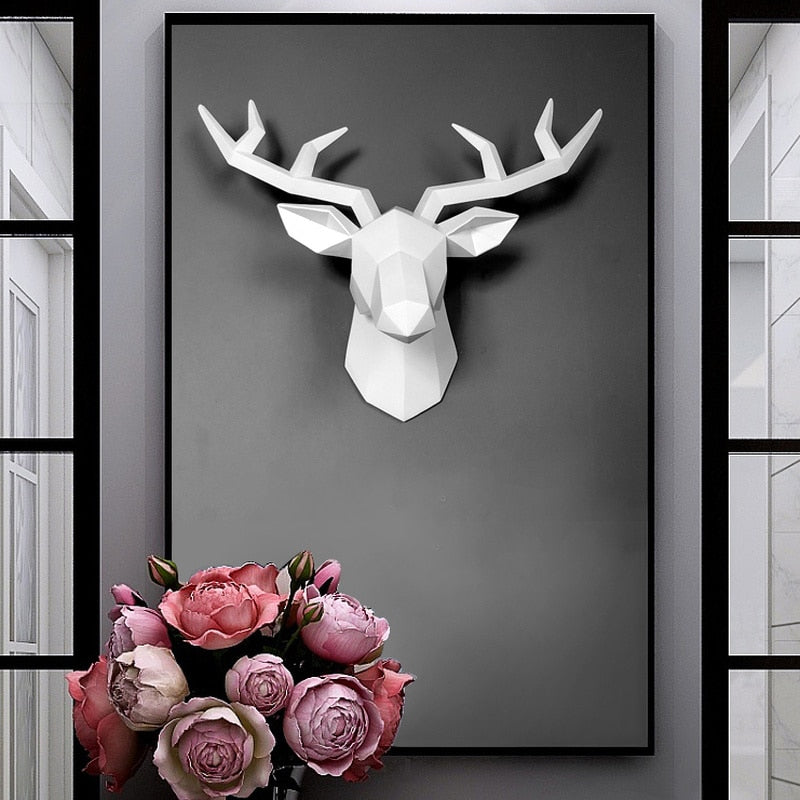 Hertendecoratie 3D Reindeer
