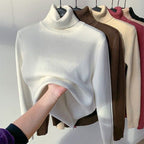 Winter fleece gebreide coltrui
