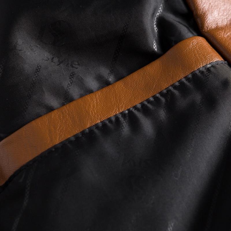 Heren leren blazer