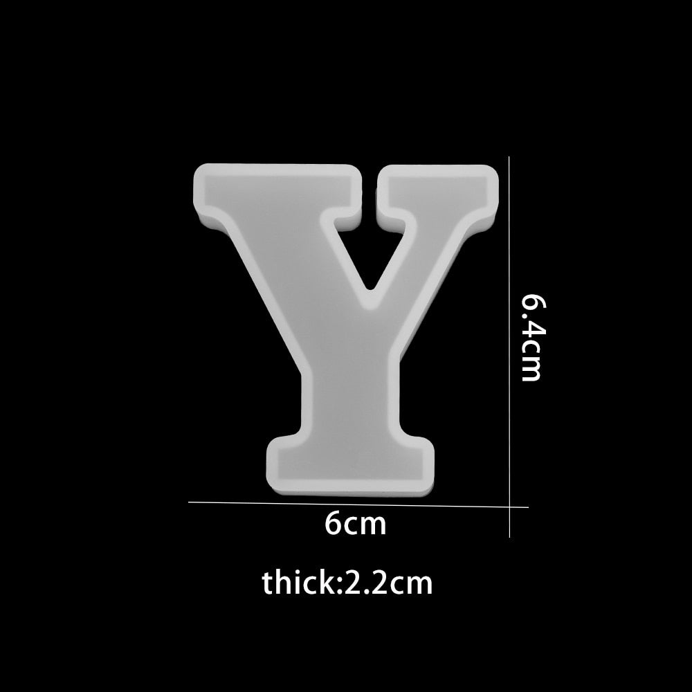 3D siliconen mal om chocoladeletters te gieten – bakplezier