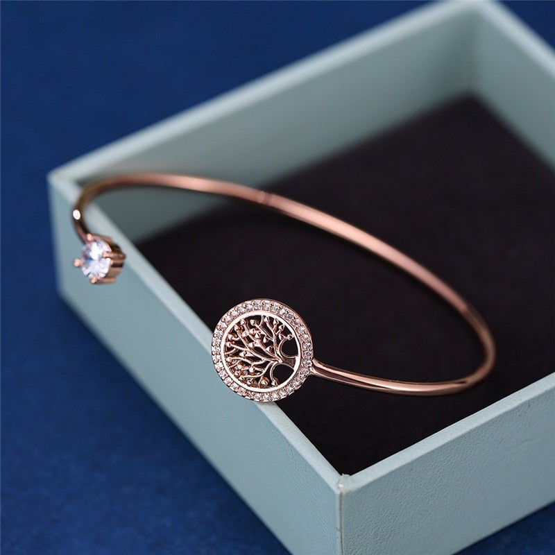 Verstelbare levensboom armband