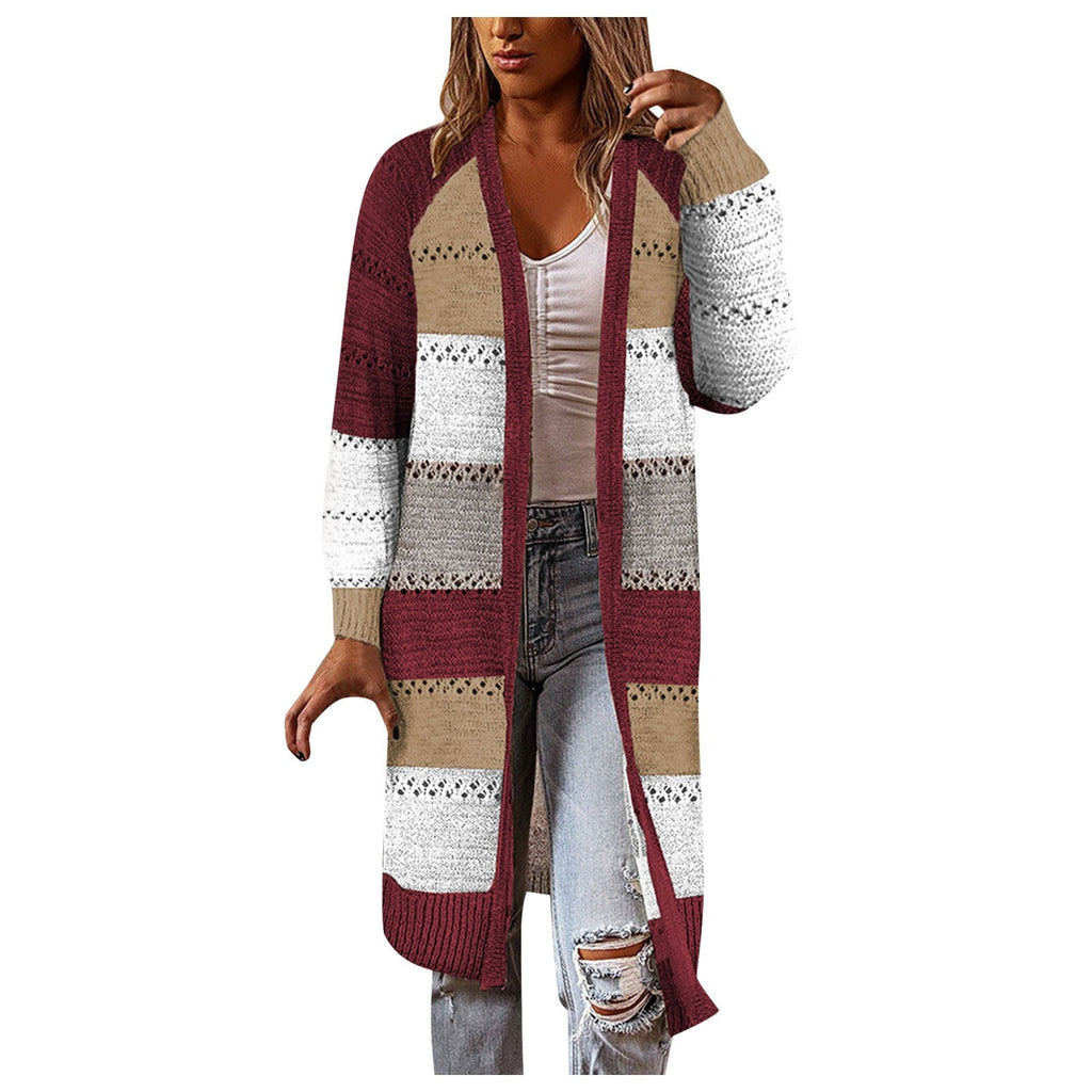 Vest met maattabel